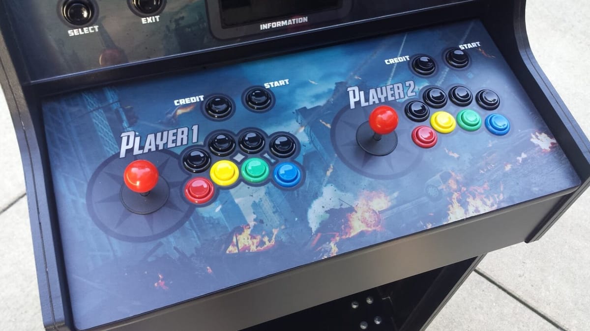 Arcade Cabinet: Control Panel