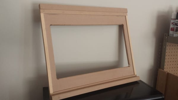 Arcade Cabinet: Screen Panel