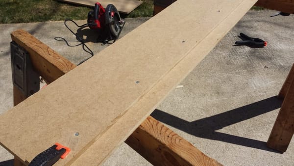 Making a Sawboard for a Circular Saw