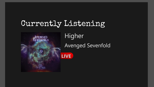 Last.fm Widget for Wordpress